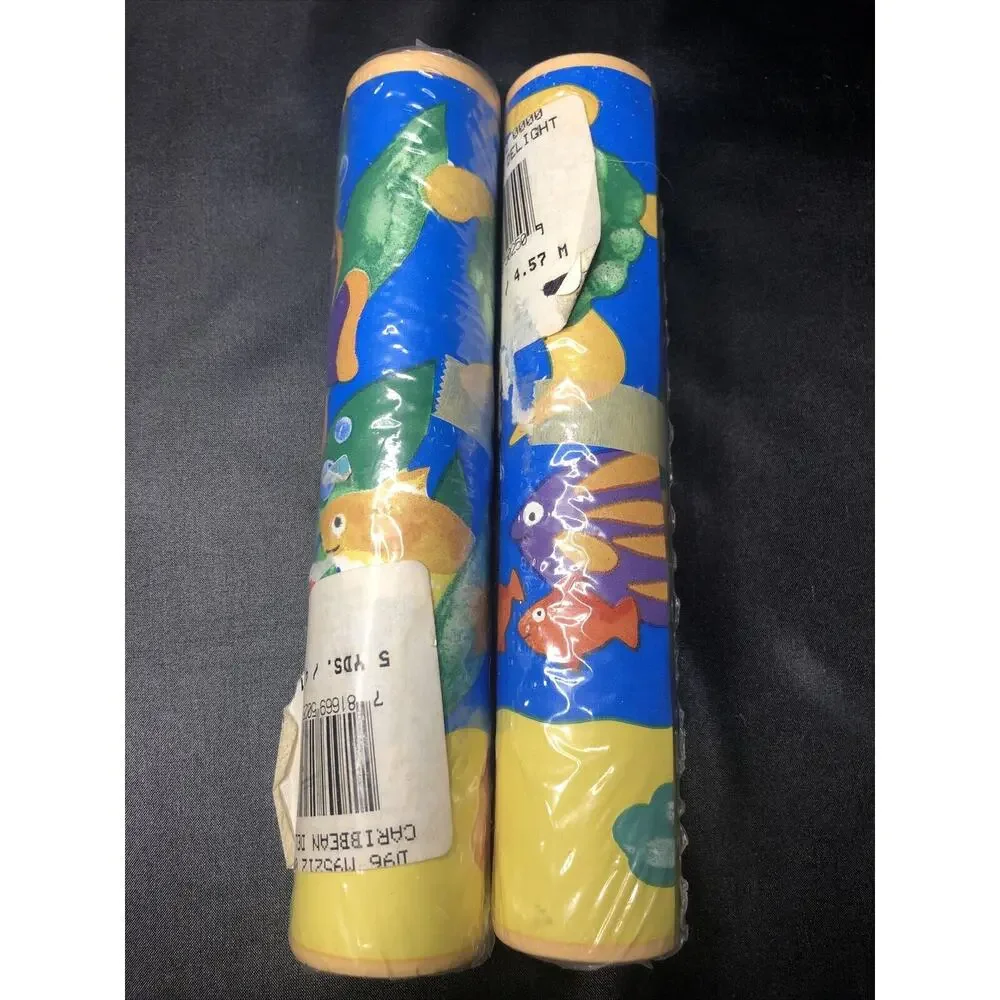 Caribbean Delight Ocean Tropical Fish Border Wallpaper 2 Rolls 5yds = 30 Feet